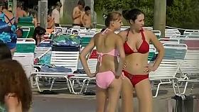 Russian teens in bikini