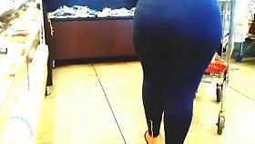 Big ass at the supermarket