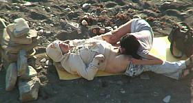 Voyeur Couple On Beach