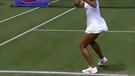Tennis player has her panties revealed during her matches