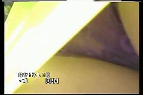 A lucky spy street cam catches some see-through undies