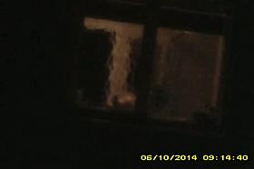 Neighbour's daughter topless through bathroom window