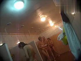 Hidden cameras in public pool showers 569