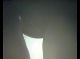 Such a horny white panty view on the hidden camera