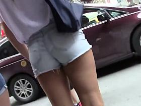 Muscular thighs and thick young ass