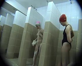 Hidden cameras in public pool showers 571