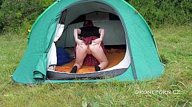 Sweet Angelina In Sweet Nudist Ginger In The Tent