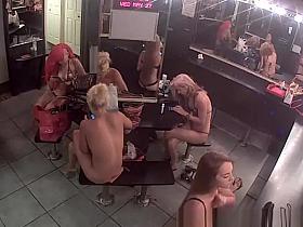 Strippers filmed in change room
