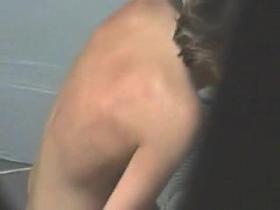 Babe on changing room spy cam got her milky tits spied