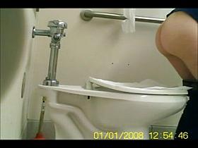 Hidden Cam in girls bathroom