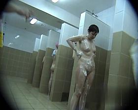 Hidden cameras in public pool showers 872