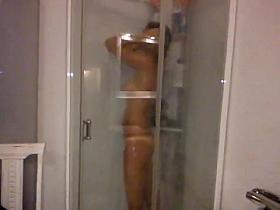 my sexy wife shower