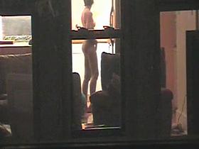 spying nude skinny neighbor