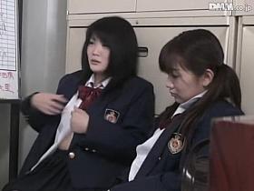 Two Jap teen sluts banged in Japanese hardcore video