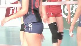 incredible and sexy asses (volleyball players)