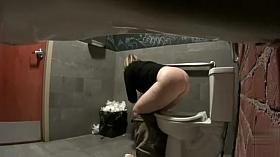Real women pee in toilet secret cam video