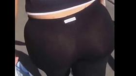 Mom Great Ass see through Spandex