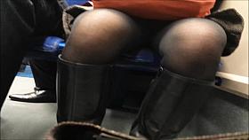 Upskirt in Tights