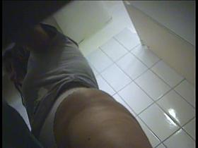 Changing room spy cam records trimmed nub every detail