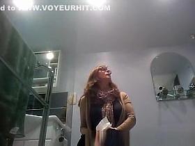woman peeing