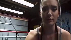 BigAss Boxing Girl Gets Perved On