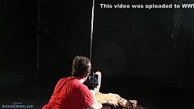 Annette A And I Are Filming A Pole Dance Video For You. 3