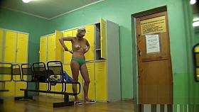 Real voyeur video of the locker room fitness club