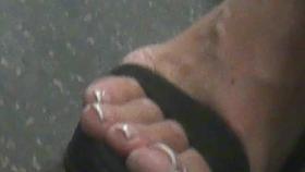 MILF, Hot French Pedicure In High Heels