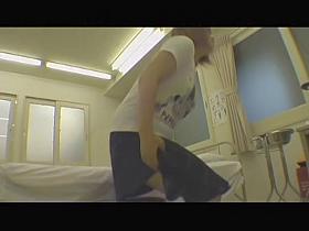 Medical spycam records Asian girl under intimate massage
