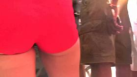 red hot cheeky shorts