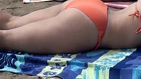 Big Booty at beach