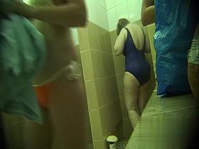 Hidden cameras in public pool showers 581