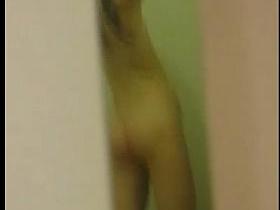 Spy Cam- Sexy Skinny Teen Taking a Shower