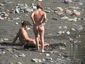 Nude Beach. Voyeur Video 176