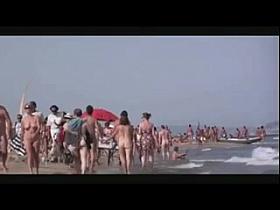 Nudes Walking On Beach BVR