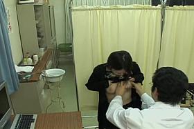 Cute Asian bimbo gets a detailed and pretty hot medical exam