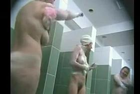 Hidden Camera Shower Video of Naked Women Filmed