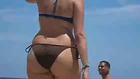 Wide Sexy Hips Big asses on beach 2014