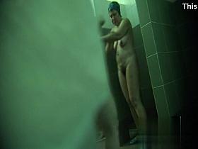 Hidden cameras in public pool showers 988